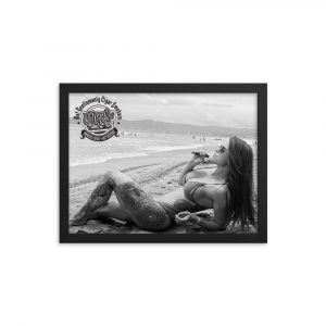 The First Lady – Beach Framed Poster