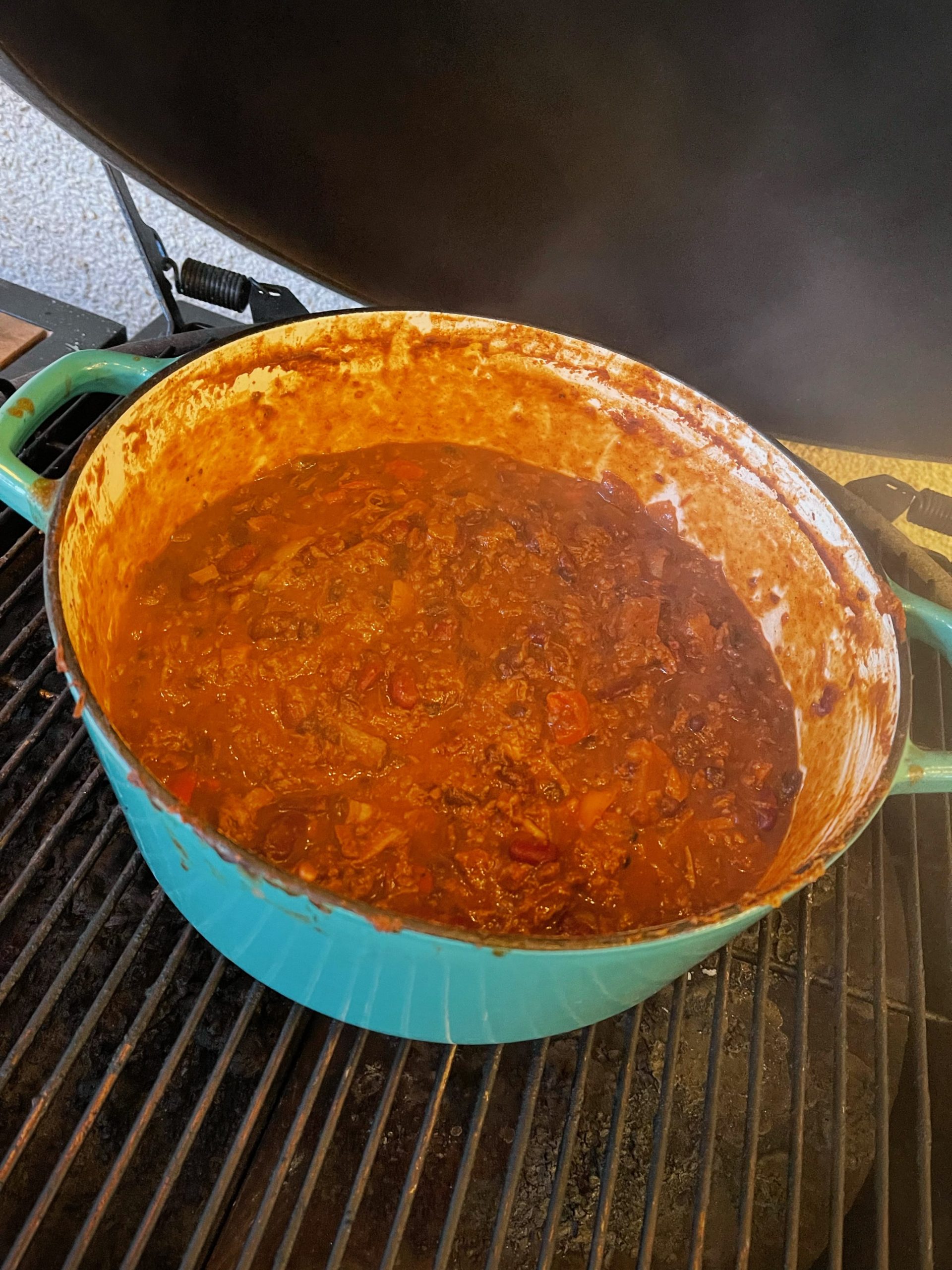 Darkside of the Grill - Shares his Game Day Brisket Chili Recipe